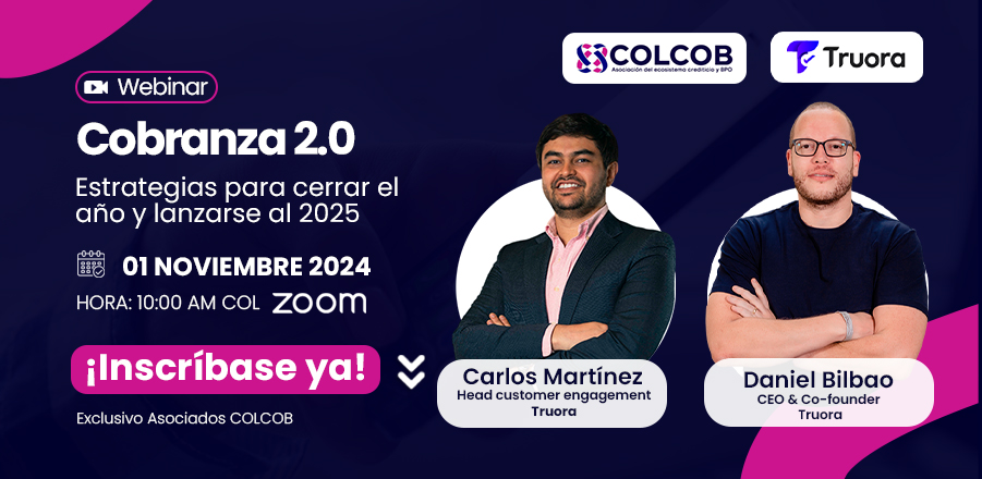 Webinar: Cobranza 2.0 Estrategias para cerrar el año y lanzarse al 2025