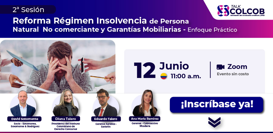 TALK-RRSS_WEB-Evento Preview Home-2025 COLCOB Asociación Colombiana de la Industria de la Cobranza