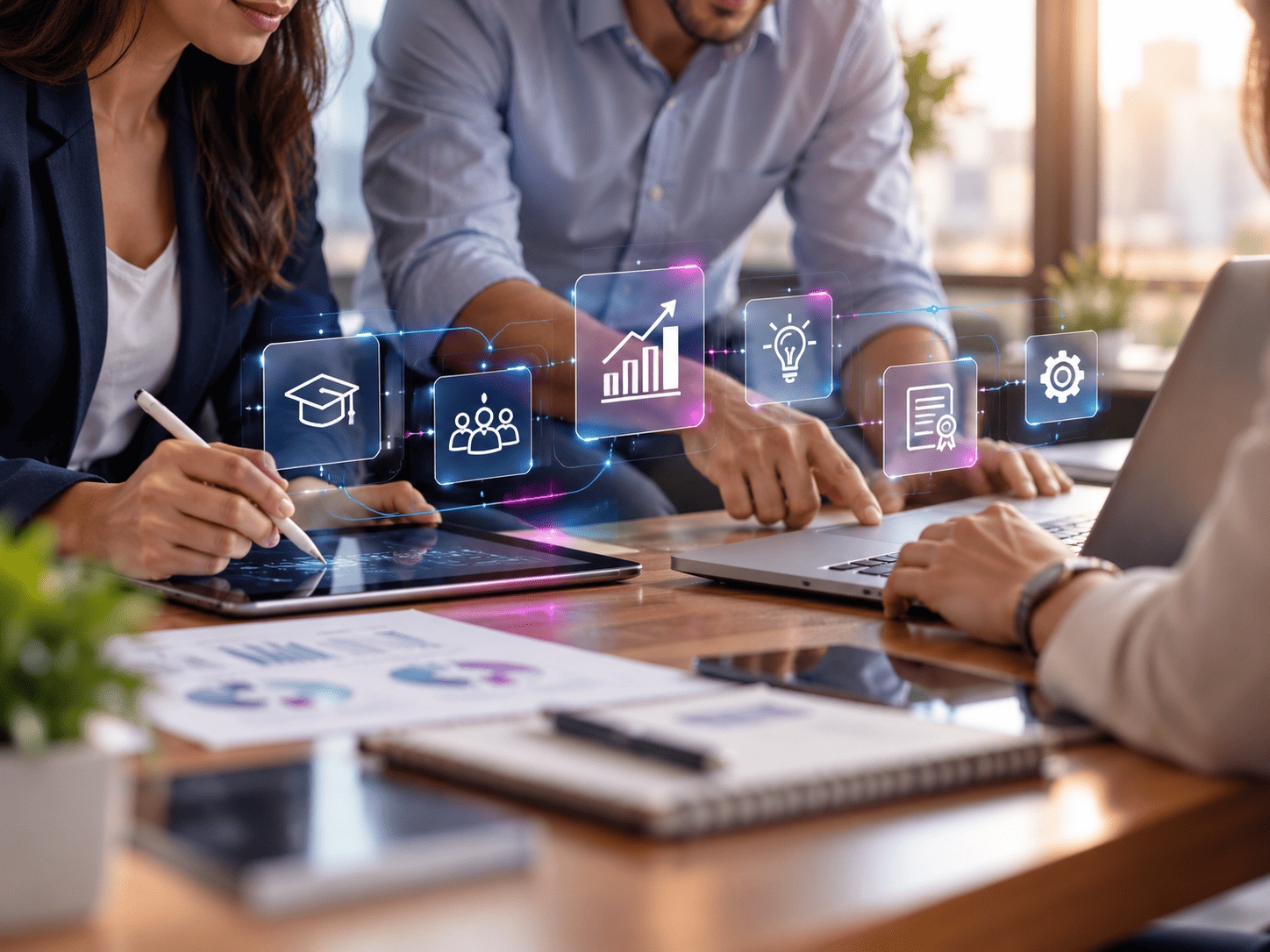 Colaboración empresarial con innovación digital (1) Desarrollo e Innovación